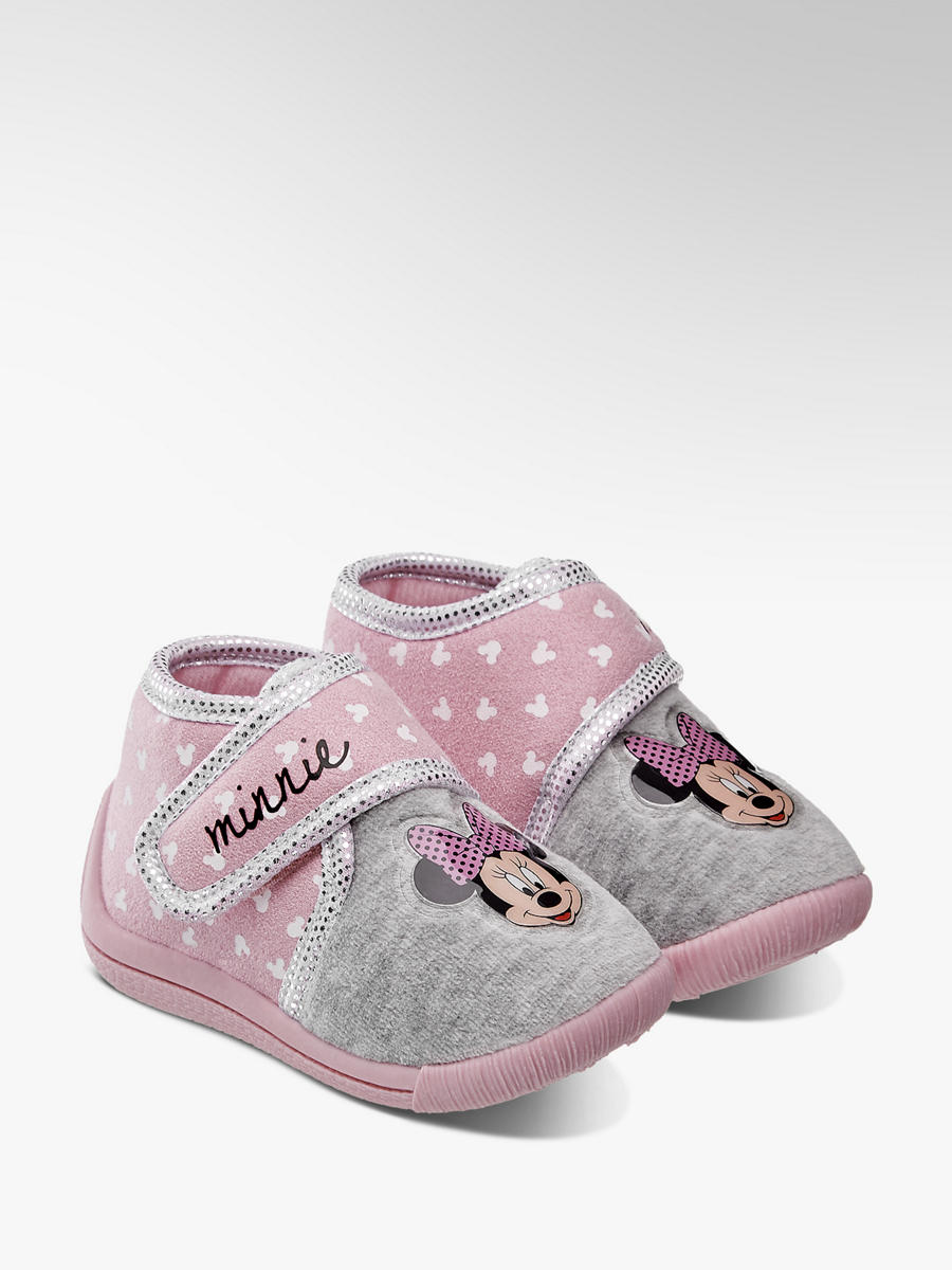Hausschuhe von Minnie Mouse in rosa DEICHMANN Hausschuhe von Minnie Mouse in rosa DEICHMANN